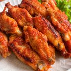【手羽中の辛味チキン】ピリ辛がクセになる♡おつまみにも🍻