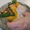 超ヘルシーで食べ応え抜群【卵ツイスター】の工程3