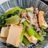 まゆのの作ってみた!投稿(【厚揚げと小松菜のみそそぼろ炒め】忙しい毎日に♪)