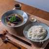 【なすと豚肉のつけそうめん】ひやあつ♪の工程8