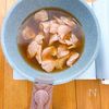 ほっこりおいしい♡鶏肉と豆腐の卵とじの工程2