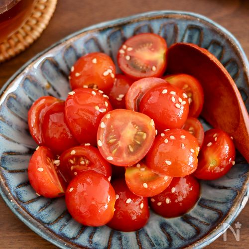 『トマトの韓国風和え』爆速で作れる副菜レシピ