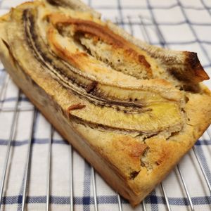 utanoの作ってみた!投稿(ワンボウルで絶品♪【米粉のバナナパウンドケーキ】)