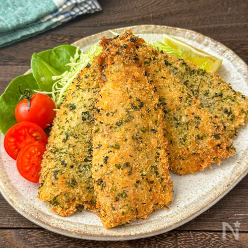 衣付け簡単♪【のり塩アジフライ】お弁当にも◎