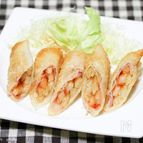 冷凍ポテトで速攻ベーコンの春巻き