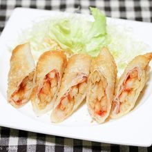 冷凍ポテトで速攻ベーコンの春巻き