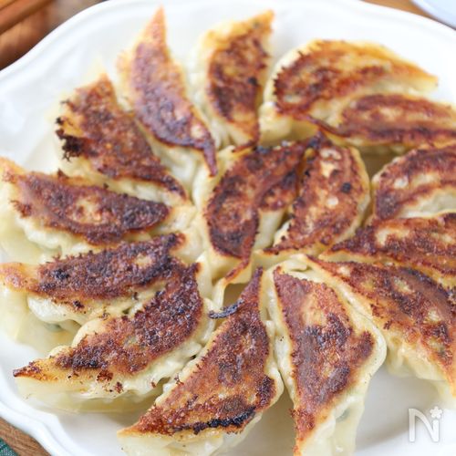 絶品♡【我が家の肉汁餃子】