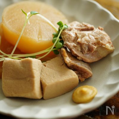～ほっこり味染み～鶏大根と高野豆腐の優しいうま煮