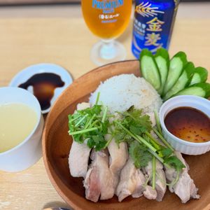 Tsuneaki Okadaの作ってみた!投稿(《本場の味！海南鶏飯》シンガポールチキンライス)