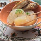 とまらないおいしさ♥鶏だいこんの柚子こしょう煮
