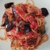 ゆの作ってみた!投稿(【なすとベーコンのピリ辛トマトパスタ】カフェ風簡単ごはん♪)