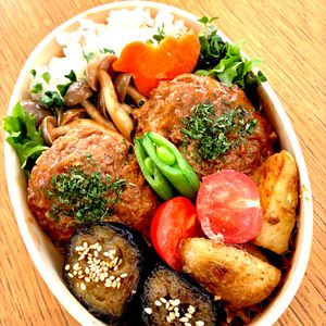 736432の作ってみた!投稿(レンチンで激旨！お弁当におすすめ【煮込みハンバーグ】)