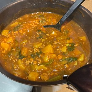 genmax2の作ってみた!投稿(【ひき肉のトマトカレー】ルウで簡単!コク旨野菜カレー♡)