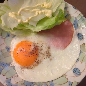 たりおの作ってみた!投稿(綺麗な半熟目玉焼き)