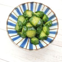 【冷凍きゅうり】冷凍丸ごとキュウリを使った簡単ポン酢漬け