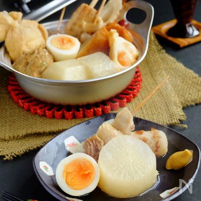 ちょこっと手抜き♡美味しい関西風おでん！【うどんスープ】