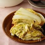 とろっとろ！白菜とひき肉、油揚げの重ね蒸し＜BRUNO>