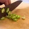 【整う美腸】オクラともずくのネバネバ小鉢の下準備