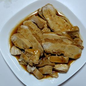 ふうかの作ってみた!投稿(【レンジで5分！鶏むねの中華風チャーシュー】男子に人気♡︎)