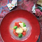 アーモンドチーズの贅沢な味わい　鯛とじゃがいものガレット　