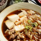 ～レンジで爆速～熱々が旨い豚こまのネギだく肉豆腐