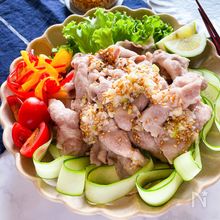 簡単でヘルシー！さっぱり美味しい「冷しゃぶサラダ」