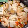 材料入れてほったらかし♪【カロリー減なシーフードピラフ】の工程1