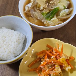 zabuの作ってみた!投稿(レンジで作る♩人参しりしり)