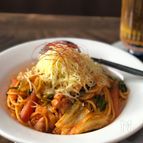 旨辛チーズタッカルビパスタ
