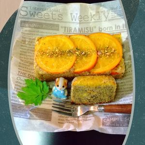 チョロリスの作ってみた!投稿(絶品！オレンジと紅茶のパウンドケーキ)