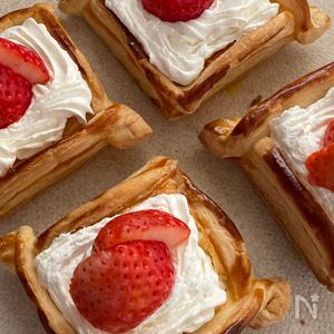 冷凍パイシートで絶品いちごパイ | レシピサイトNadia