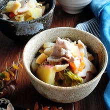 放ったらかし☆野菜たっぷり豚汁。
