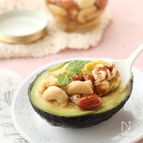 フローズンアボカドのハニーナッツがけ