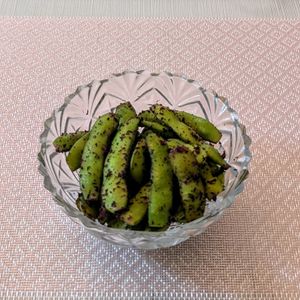 𝔂𝓾𝓶𝓲🍓の作ってみた!投稿(やみつき注意！枝豆のゆかり和え)
