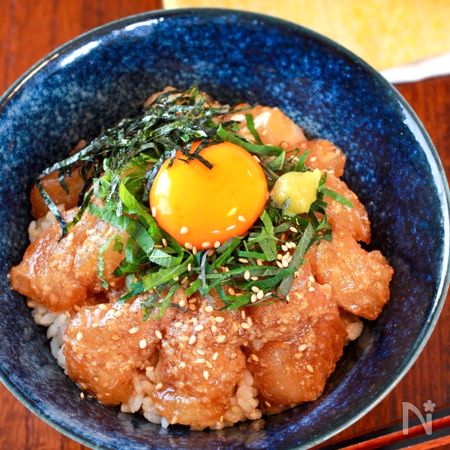 鯛のごま漬け丼 たれが染みてご飯が進む By Coto レシピサイト Nadia ナディア プロの料理家のおいしいレシピ