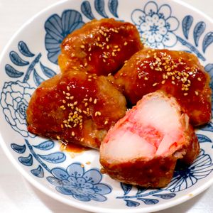まゆの作ってみた!投稿(紅生姜で驚愕の美味しさ！【新玉ねぎと紅生姜チーズの肉巻き】)