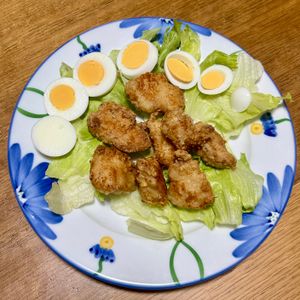 1170754の作ってみた!投稿(節約メニュー♪鶏むね旨塩唐揚げ)