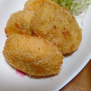なちまるの作ってみた!投稿(『とろ〜りなめらか♡カニクリームコロッケ』成形しやすい♩)