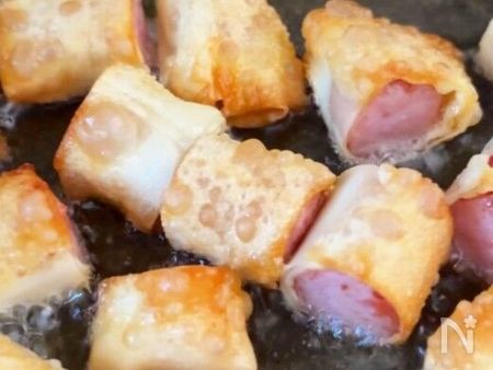 揚げ焼きする