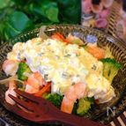 レンジで1分♪サラダが美味しいタルタルドレッシング