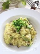 5分で作る*アボカドのカレーミルク雑炊