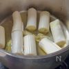 長ねぎだけでこんなに美味しい【長ねぎのオイル蒸し煮】の工程2