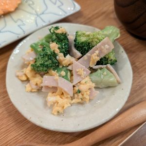 おかず当番の作ってみた!投稿(【ブロッコリーと卵とハムのマヨサラダ】シンプルが美味しい♡)