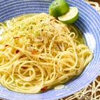 フライパンひとつで！すだち香るペペロンチーノ