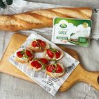 夏の完熟トマトで作る トマトキムチのクリームチーズカナッペ
