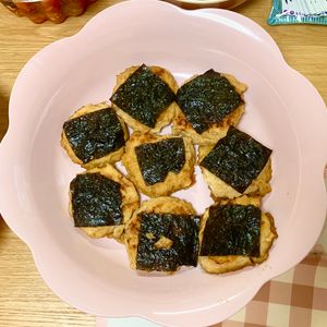 ありみの作ってみた!投稿(【ふんわり甘辛のりチキン】甘めの醤油だれが美味しい♬)