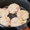 ベーコンとコーンの香ばし焼きおにぎりの工程3