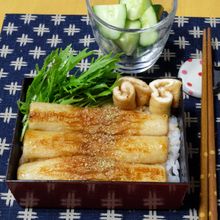 竹輪のかば焼き重