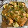 伊藤烏帽子の作ってみた!投稿(レンジで簡単！秋鮭と根菜の胡麻みそ蒸し)