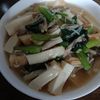 ぽぽペの作ってみた!投稿(厚揚げとほうれん草ときのこ《トロトロ♡中華あん》)